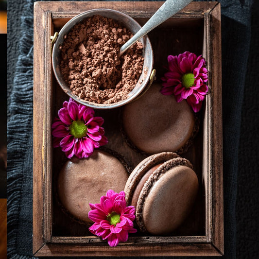 Macarons au chocolat