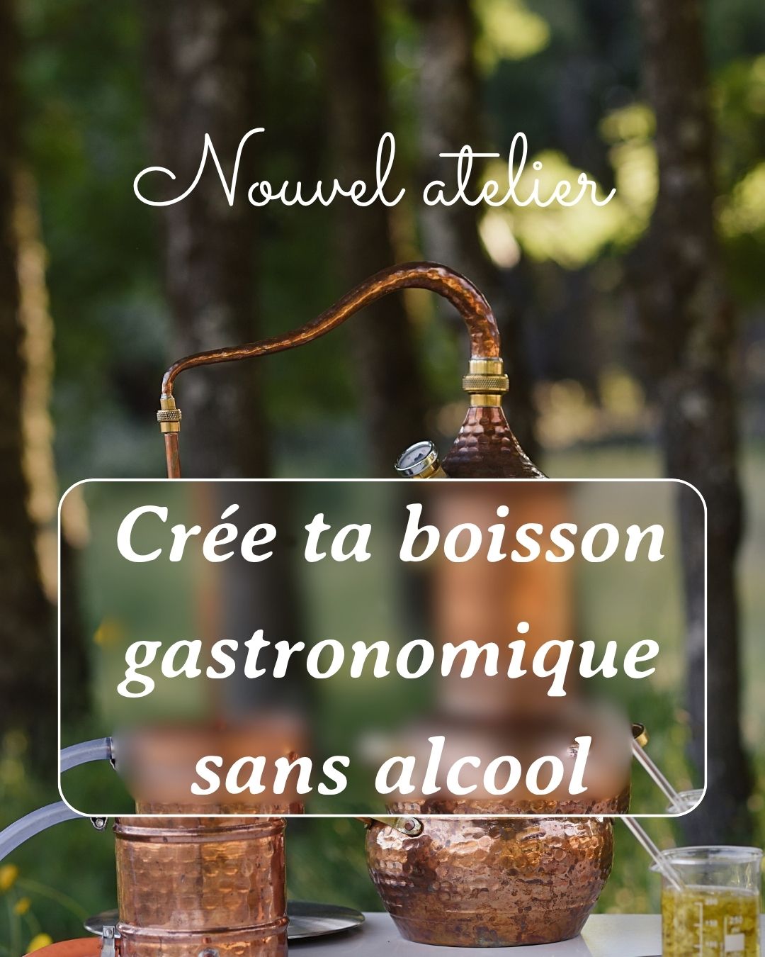 Atelier Création d'une boisson gastronomique sans alcool - 2h de formations / 09 Janvier 2027 à 14h
