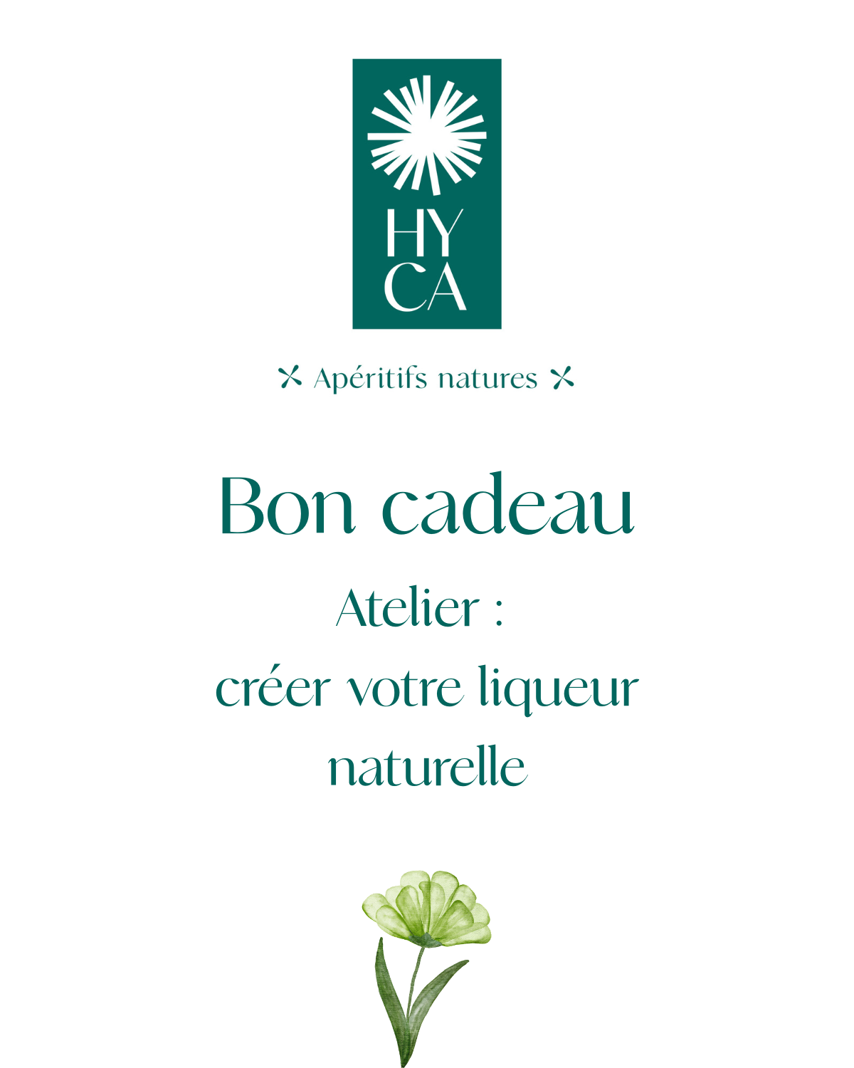 Atelier Création d’un apéritif bio - 3h de formations / BON CADEAU