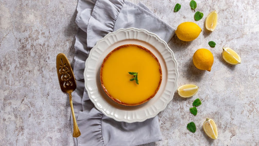 Tarte fine citron & verveine