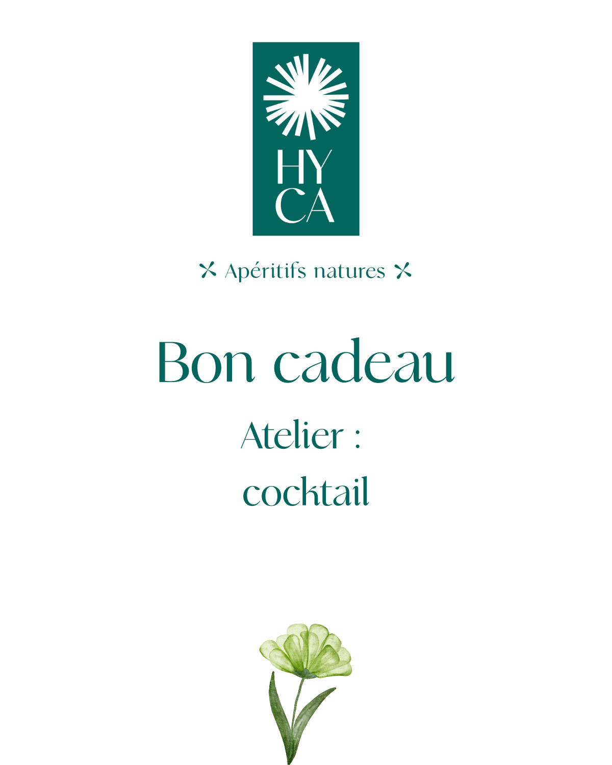 Atelier Cocktail bio - 3h de formations / BON CADEAU