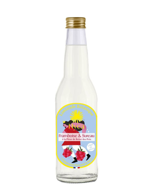 Limonade Botanique / Framboise & Sureau à la Fleur de Reine des Près - Pack x6 bouteilles