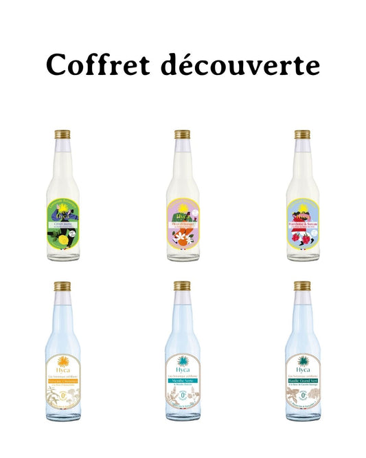Coffret découverte Eaux et Limonades Botaniques - x6 bouteilles