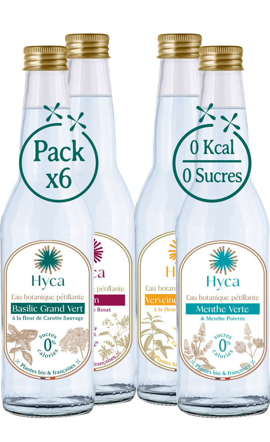 Coffret découverte Eaux Botaniques - x6 bouteilles